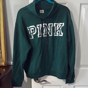 PINK Victoria's Secret Green Hoodie